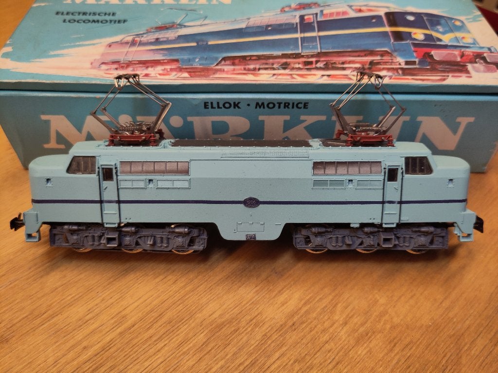 Märklin 3051 NS 1206 turkoois - MFX, Wisselstroom, Locomotief, Ophalen of Verzenden, NS
