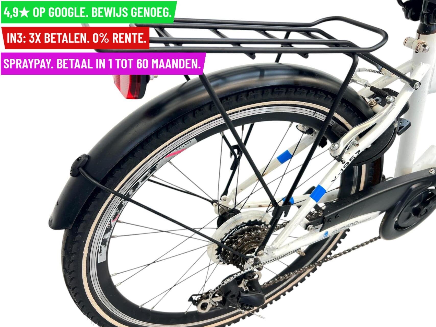 Jongensfiets Popal X1957 24"/40cm/6ver - Garantie/Levering, Fietsen en Brommers, Fietsen | Heren | Herenfietsen, Overige merken