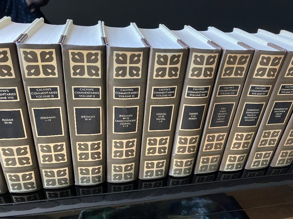 Johannes Calvijn - Bijbelverklaring - 22 delen - Engels, Ophalen of Verzenden, Zo goed als nieuw, Christendom | Protestants