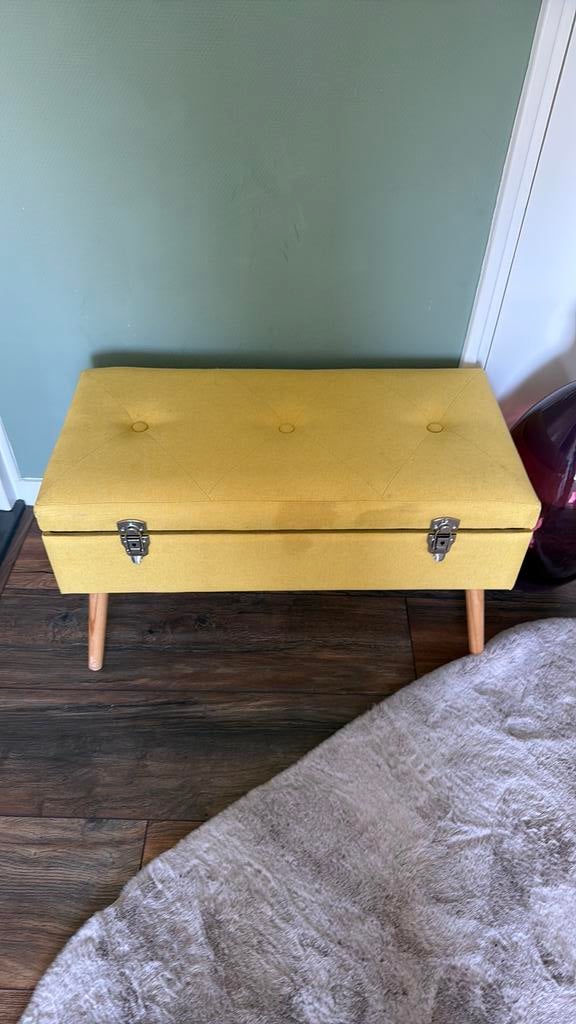 Gele klepbankje, Ophalen, Gebruikt, Eenpersoons, Minder dan 150 cm