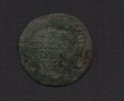 Duit Zeeland 1768 Fraaie Oude Munt (32), Ophalen of Verzenden, Vóór koninkrijk, Overige waardes, Losse munt