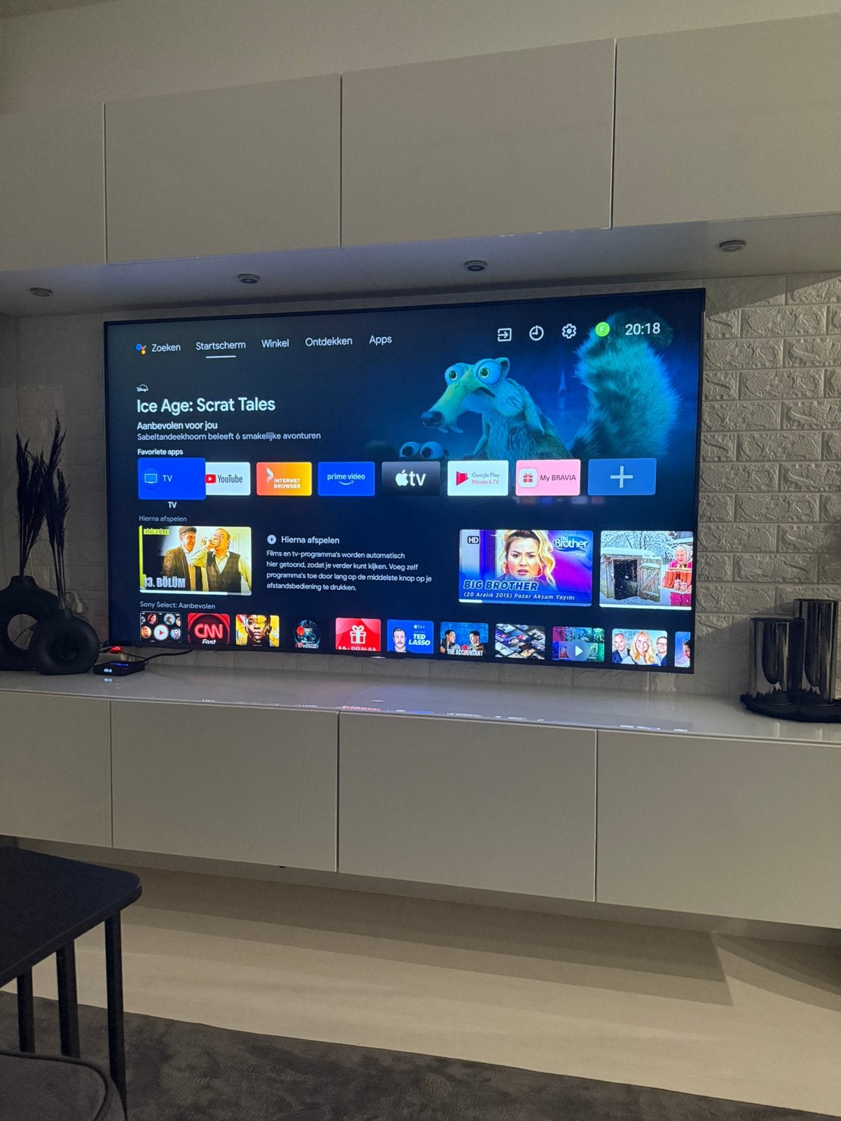 Sony 75 ınch tv, Audio, Tv en Foto, Ophalen, 50 Hz, Zo goed als nieuw, Sony