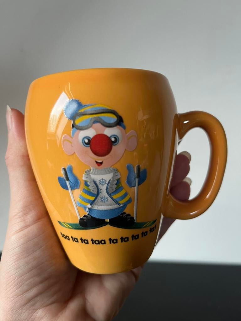 4 Efteling mokken Chocomel mokken Carnaval Festival joki, Verzamelen, Efteling, Ophalen of Verzenden, Zo goed als nieuw, Gebruiksvoorwerp
