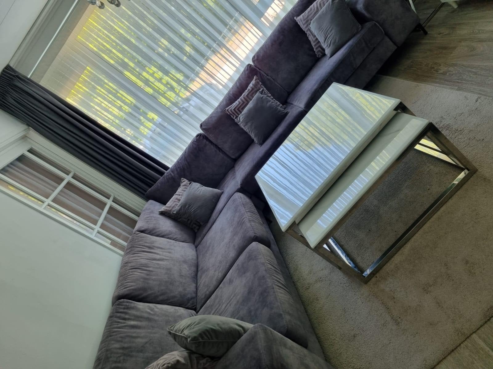 Haco Hoekbank - Ruime en Comfortabele Bank, Ophalen, Gebruikt, Modern en comfortabel, 100 tot 125 cm