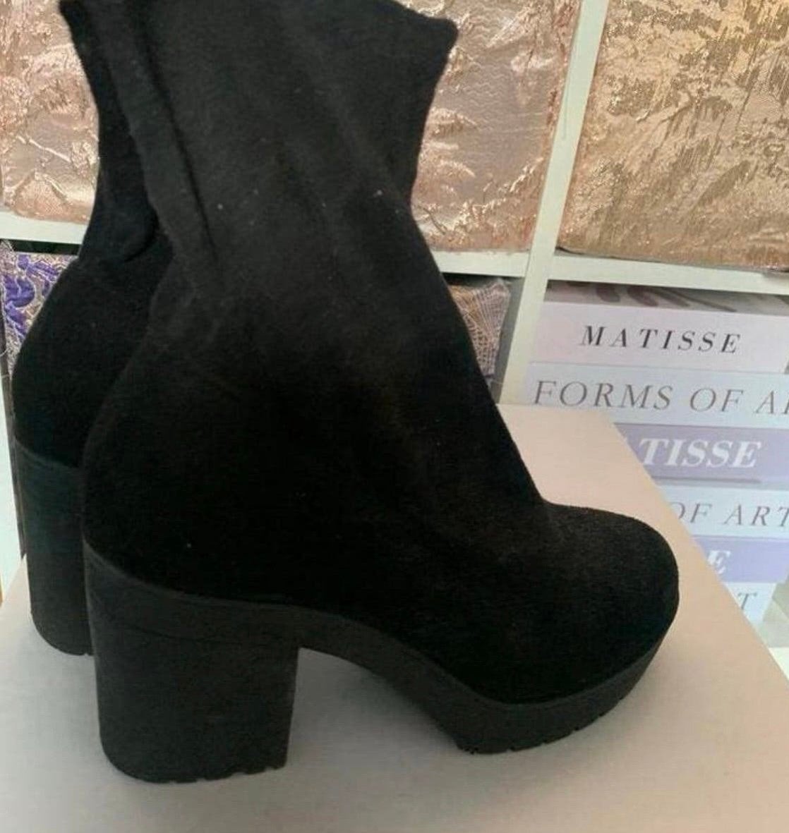 Zwarte laarzen Bershka maat 38, Kleding | Dames, Zwart, Lage of Enkellaarzen, Nieuw, Ophalen of Verzenden