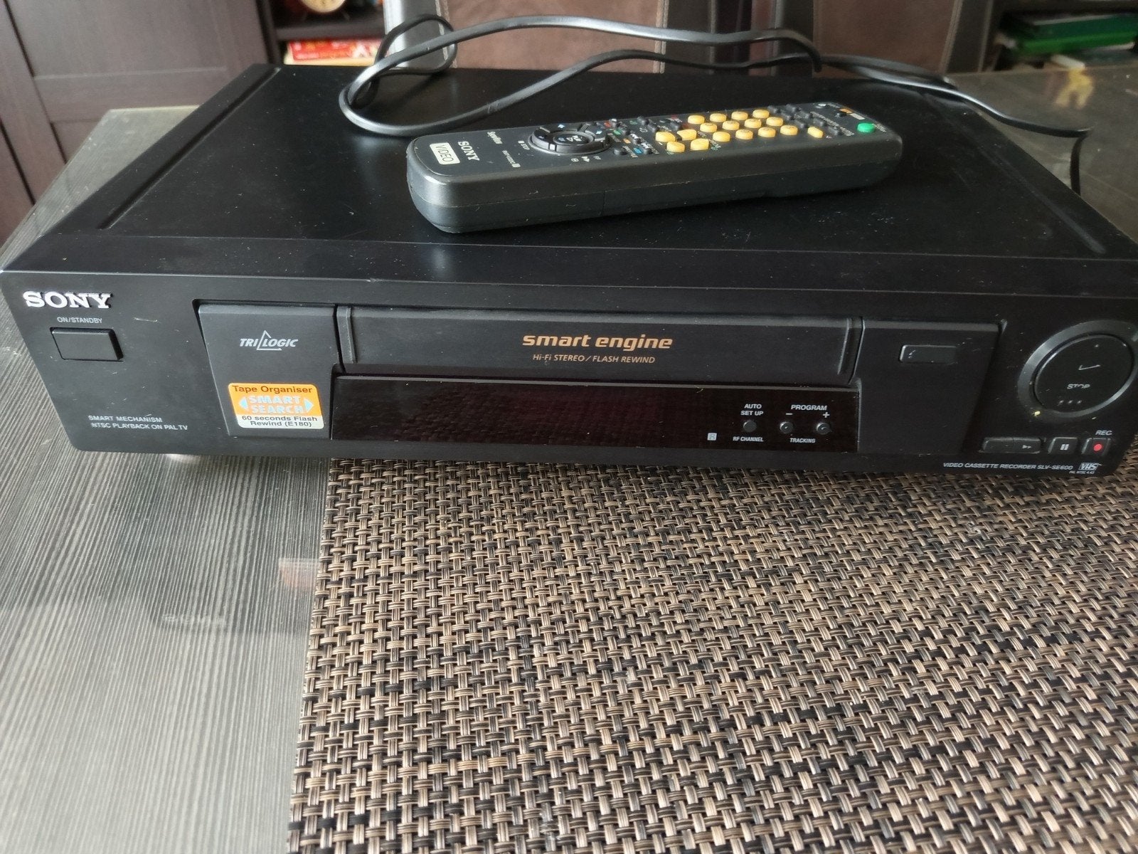 Sony SLV-SE600A VHS-speler met afstandsbediening, Ophalen, Gebruikt, VHS-speler of -recorder