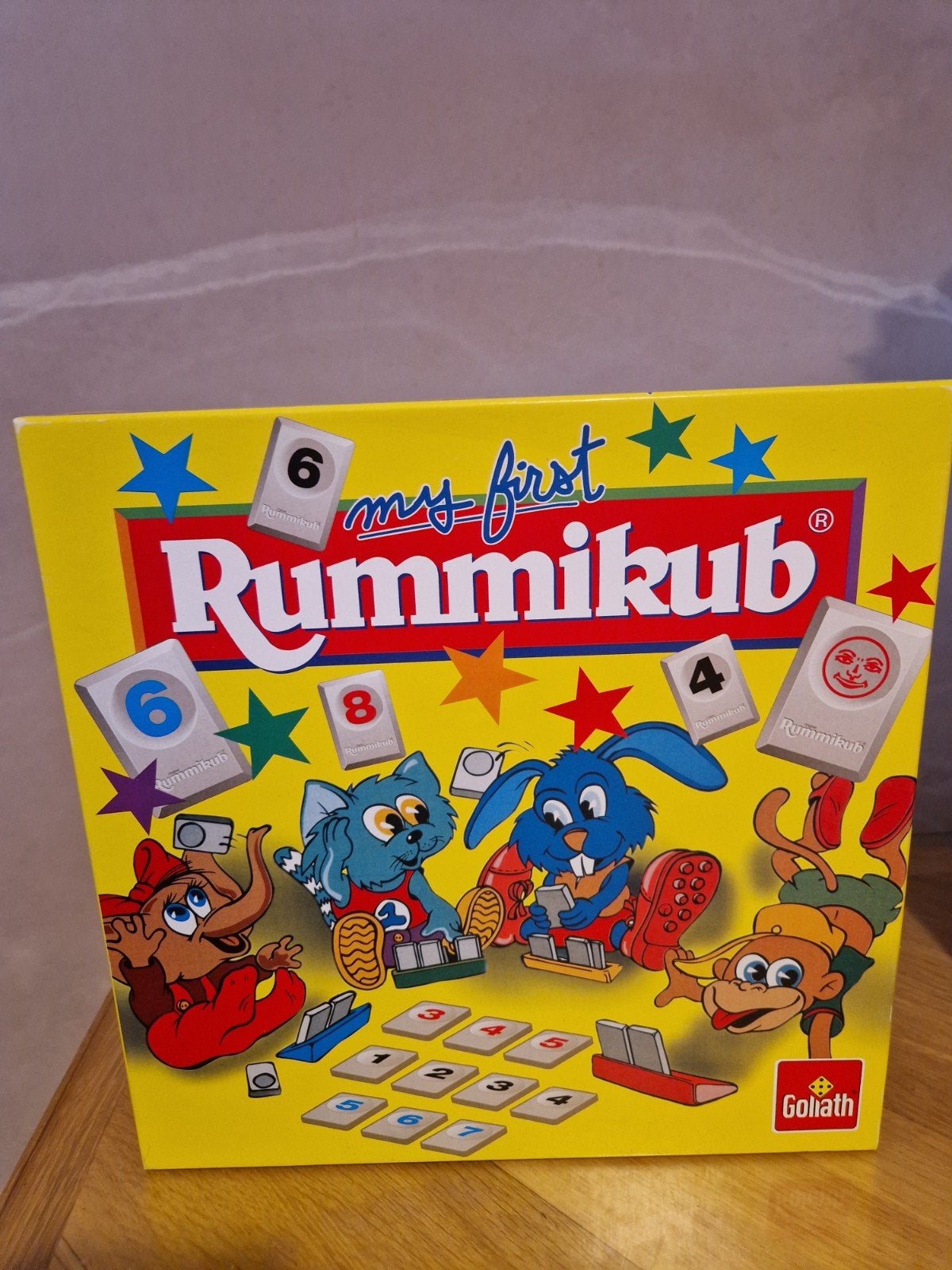 My First Rummikub - Educatief cijferspel voor kinderen, Hobby en Vrije tijd, Drie of vier spelers, Ophalen, Gebruikt, Goliath
