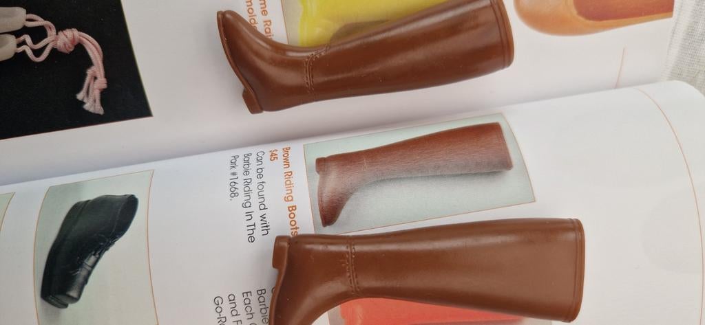 Barbie Bruine riding boots, Verzamelen, Ophalen of Verzenden, Pop