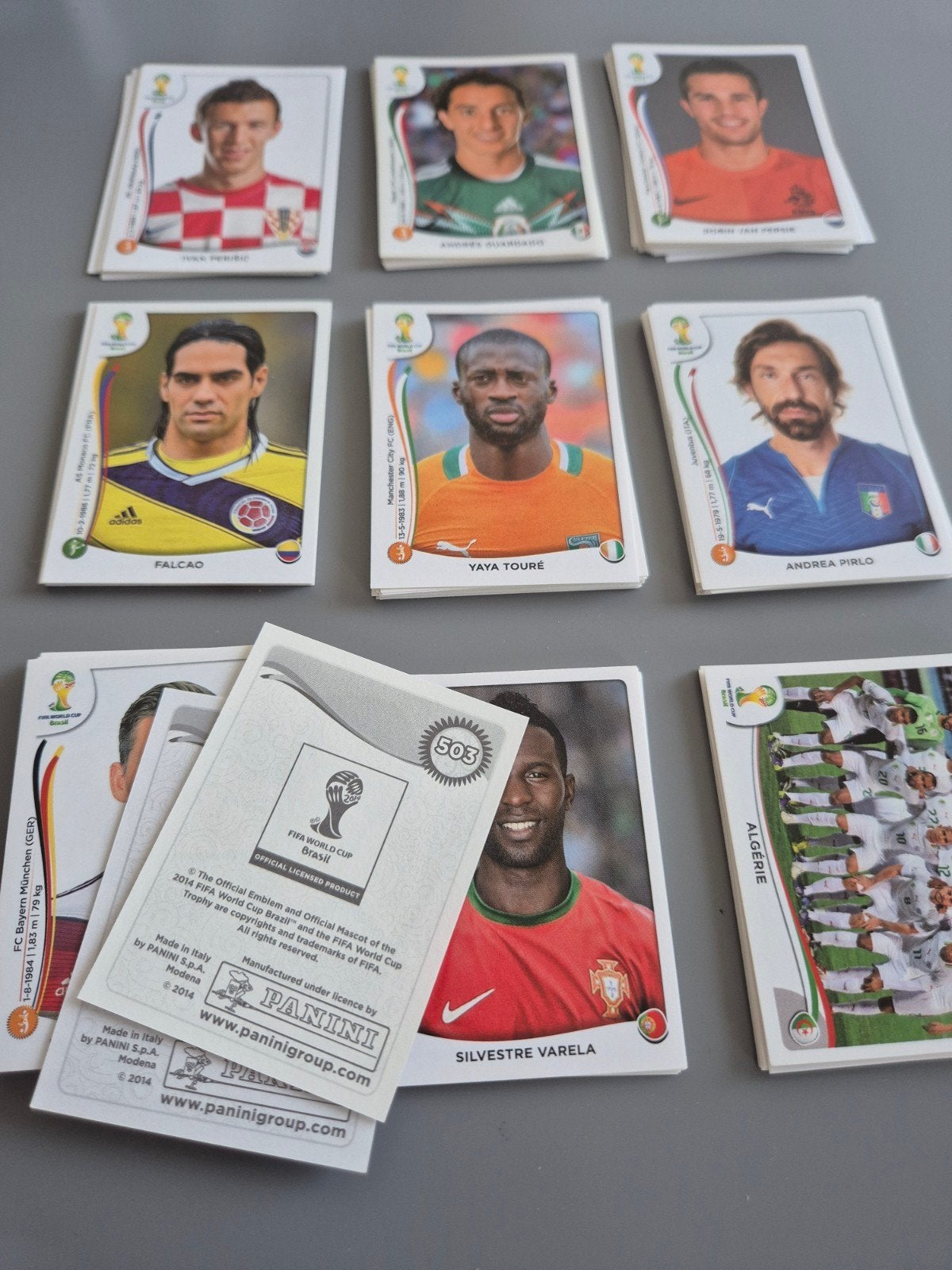 Panini WK 2014 Brazilië 140 verschillende sticker plaatjes, Ophalen of Verzenden, Zo goed als nieuw, Sticker