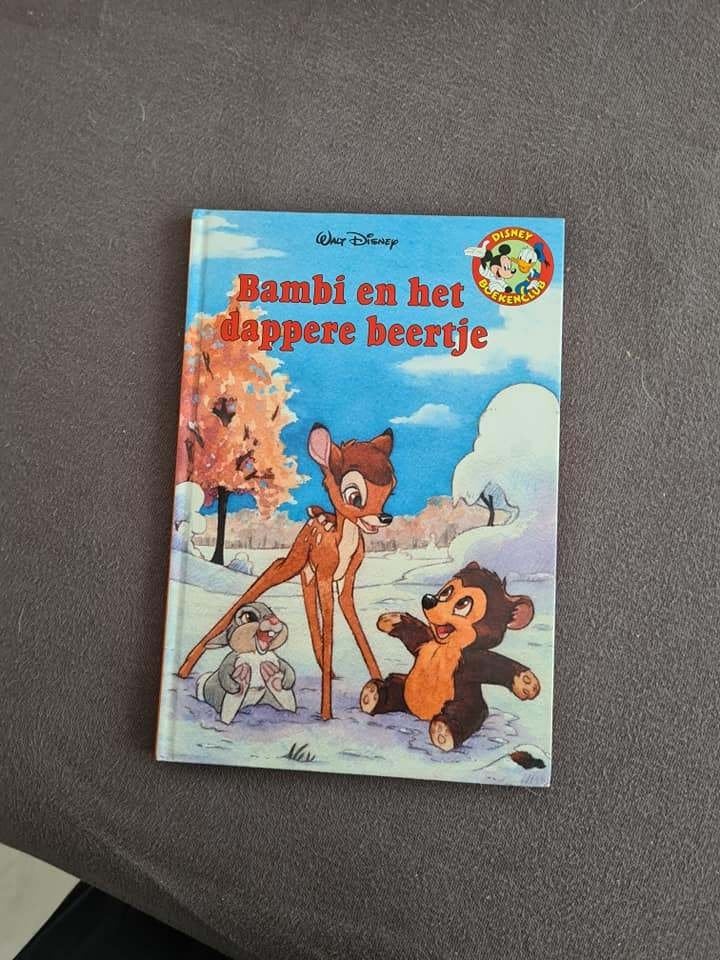 Disney Boekenclub: Bambi, Tinkerbel, Lelijke Eendje, Gelezen, Walt Disney, Ophalen of Verzenden, Sprookjes