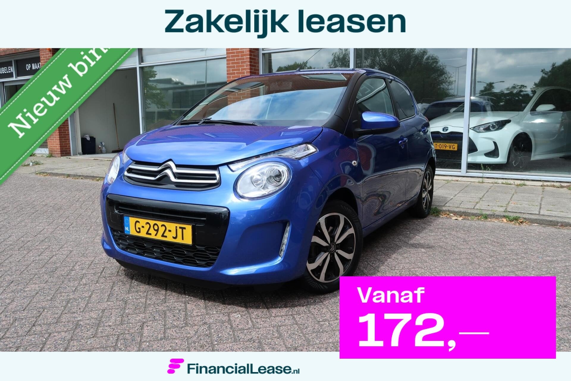 Citroen C1 1.0 VTi Shine Carplay Cruise Control Climate, Voorwielaandrijving, Dealer onderhouden, Euro 6, C1