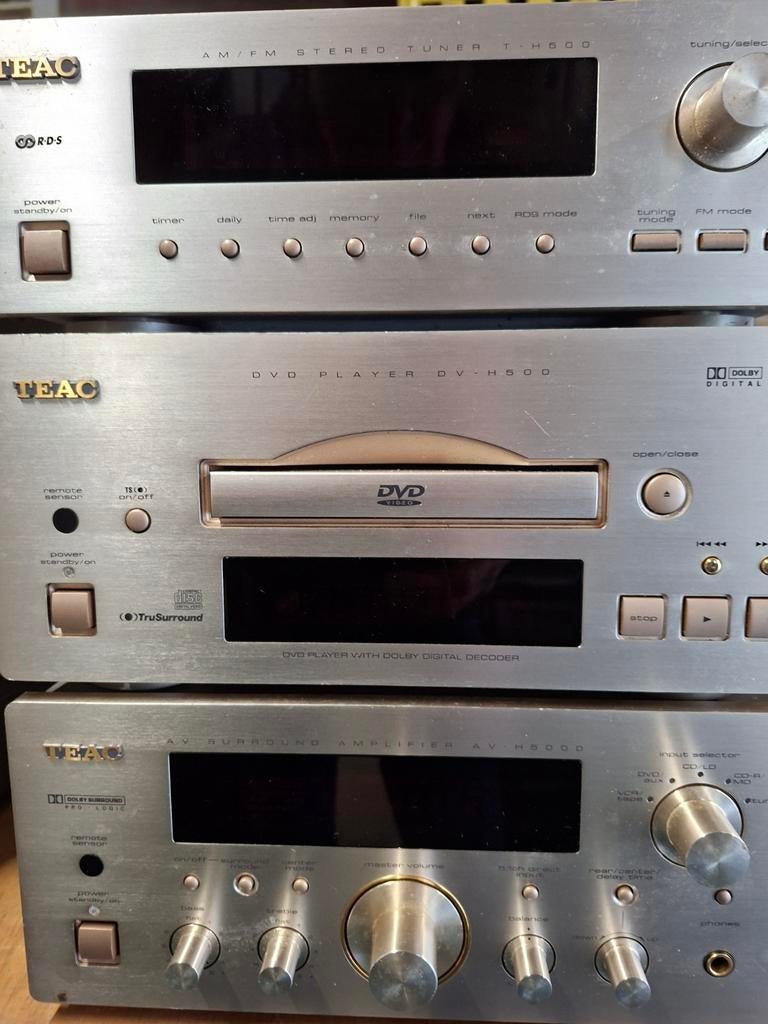 Teac stereo set, Gebruikt, Losse componenten, Tuner of Radio, Ophalen
