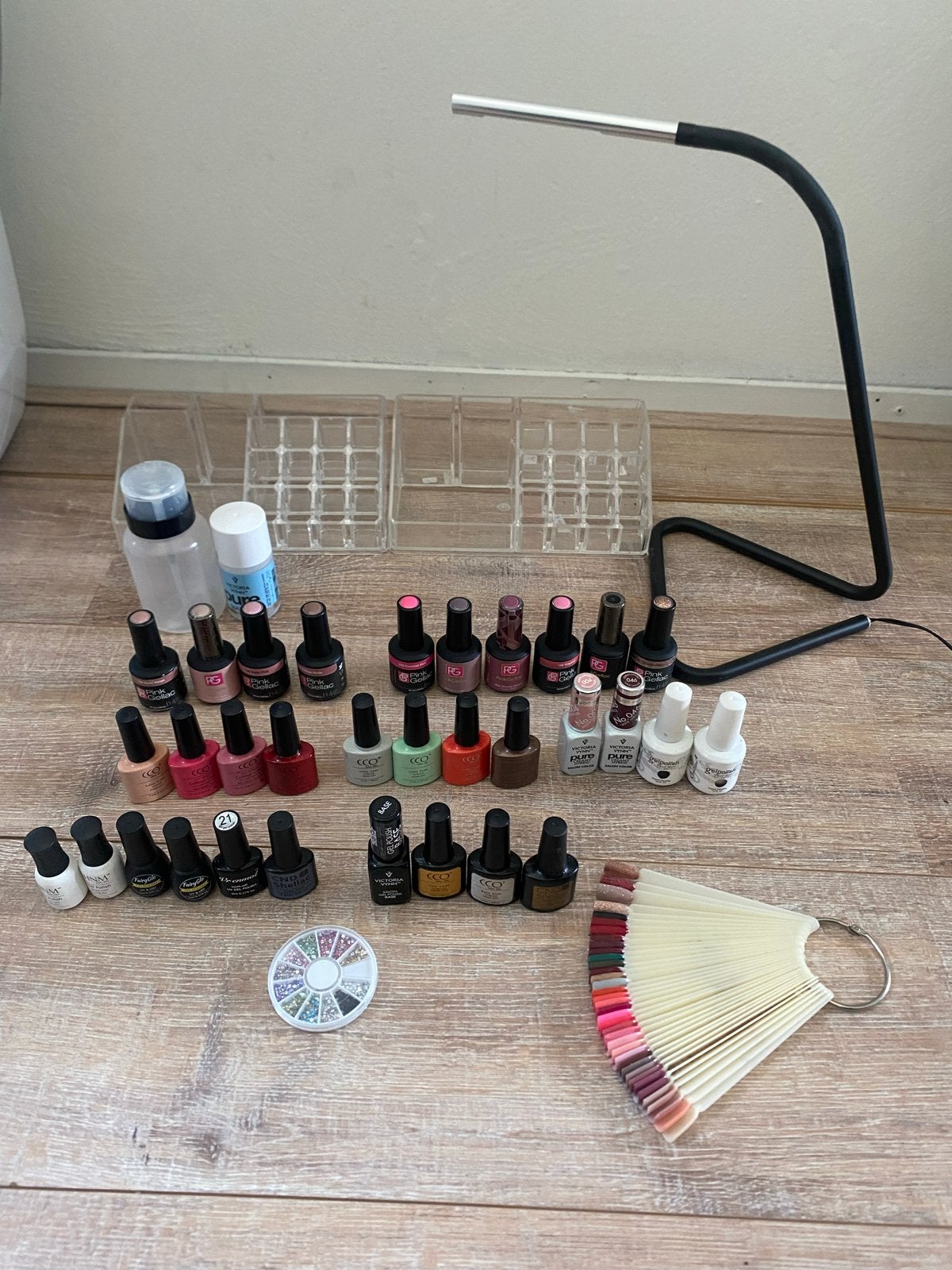 Gellak set met Pink Gellac en CCO, Ophalen of Verzenden, Gebruikt, Overige typen