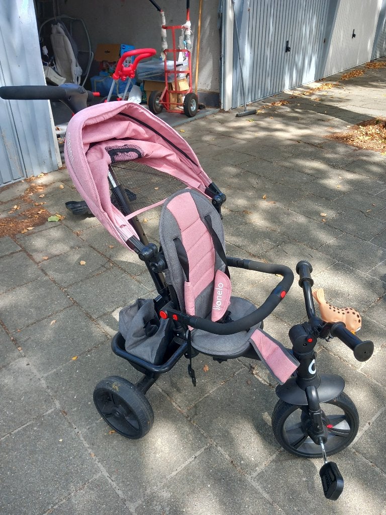 Driewieler, Fietsen en Brommers, Fietsen | Driewielers, Ophalen, Zo goed als nieuw, Duwstang
