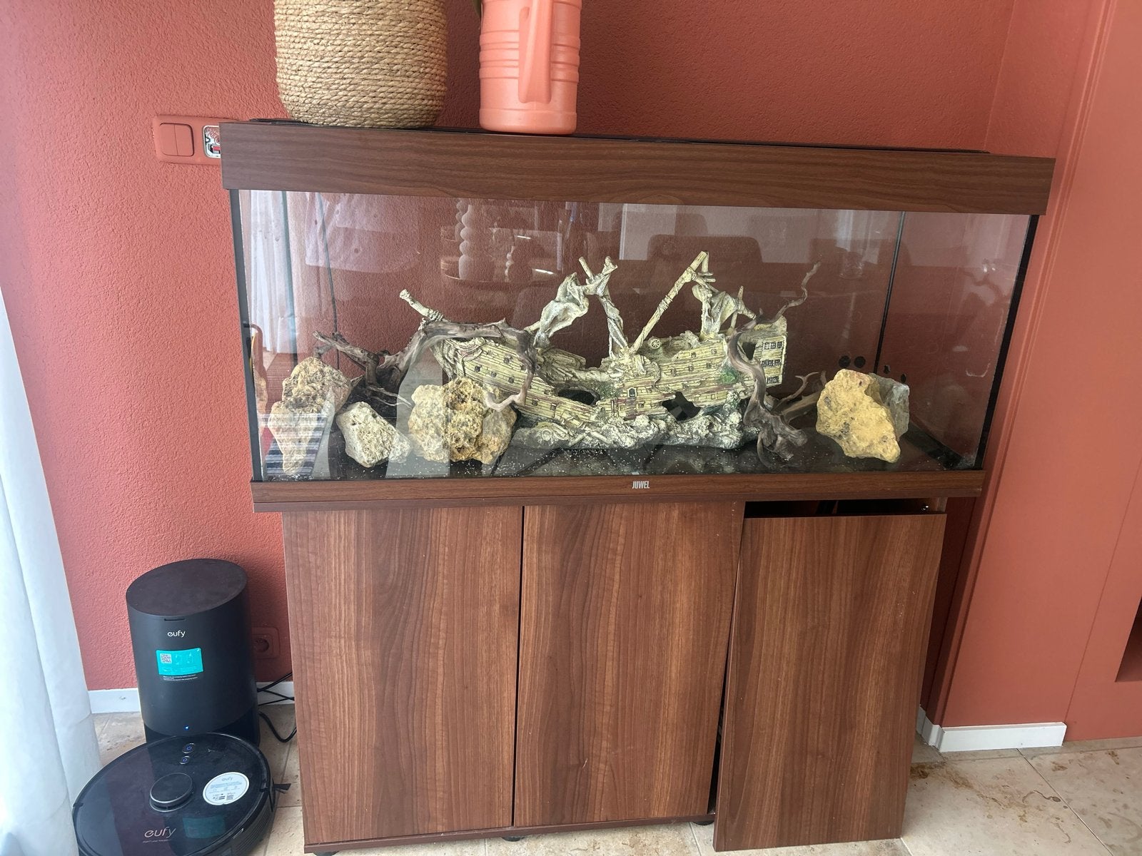 Aquarium, Dieren en Toebehoren, Ophalen, Gebruikt, Leeg aquarium, Juwel