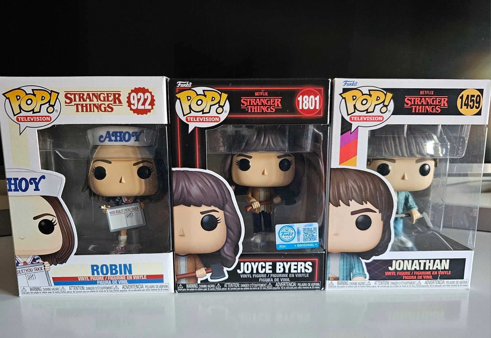 Funko Pop! Stranger Things. 922, 1801, 1459, Ophalen of Verzenden, Nieuw