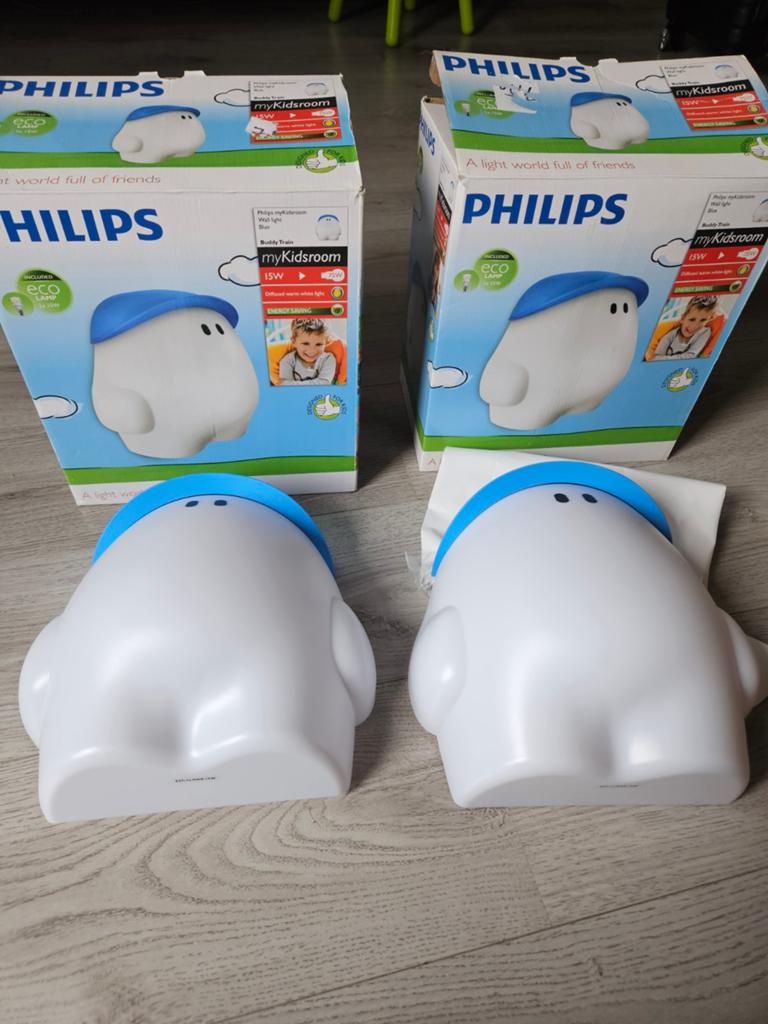 2 leuke philips kinder lampen, Ophalen of Verzenden, Nieuw, E27 (groot), Led-lamp