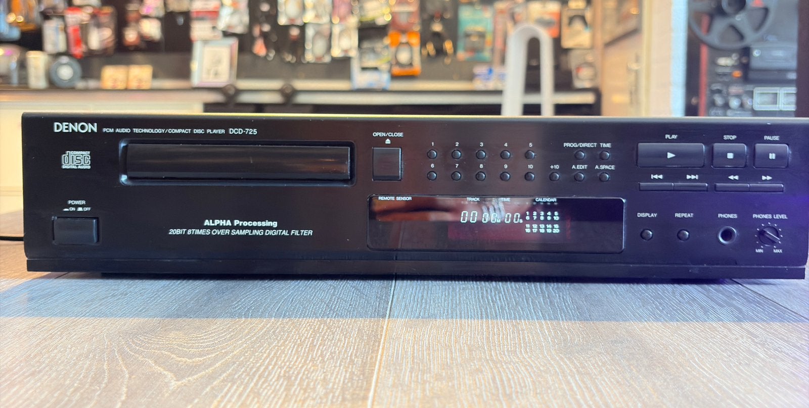 Denon DCD-725 | DAC | geserviced | GARANTIE, Overige merken, Denon DCD 725, Refurbished, Ophalen of Verzenden