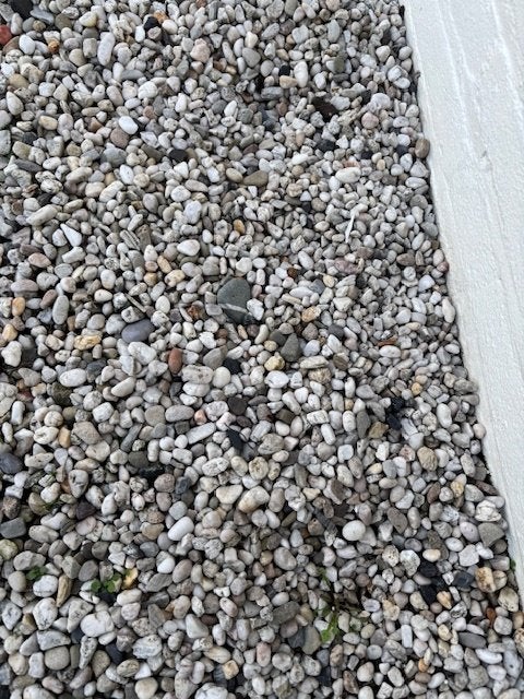 30 m2 kiezel, Tuin en Terras, Ophalen, Gebruikt, Multi, Grind