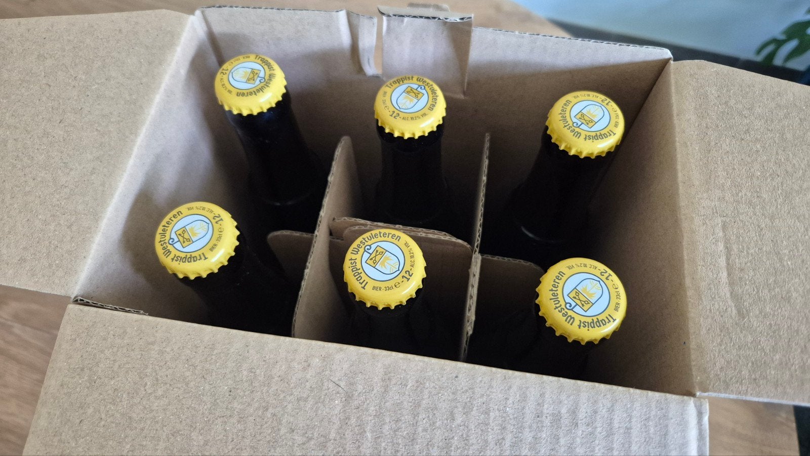 Sixpack Trappist Westvleteren 12 in doos, Verzamelen, Biermerken, Ophalen, Nieuw, Flesje(s), Overige merken