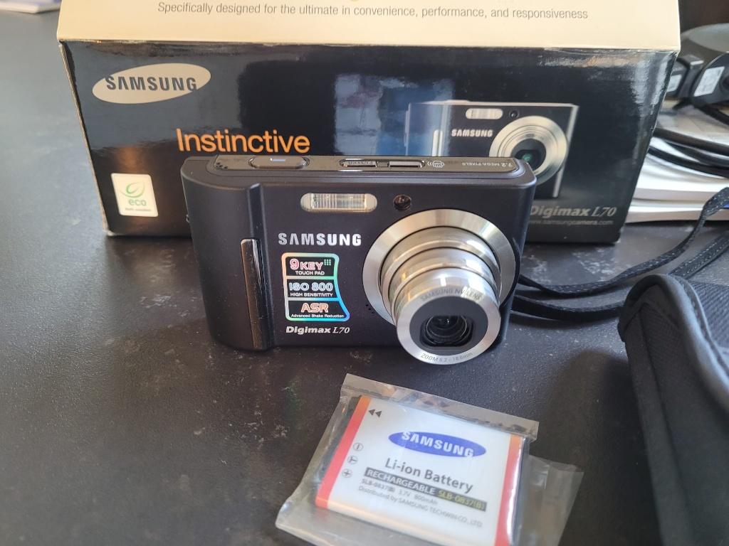 Samsung digimax L70, Ophalen, Zo goed als nieuw, Samsung, Minder dan 4 keer