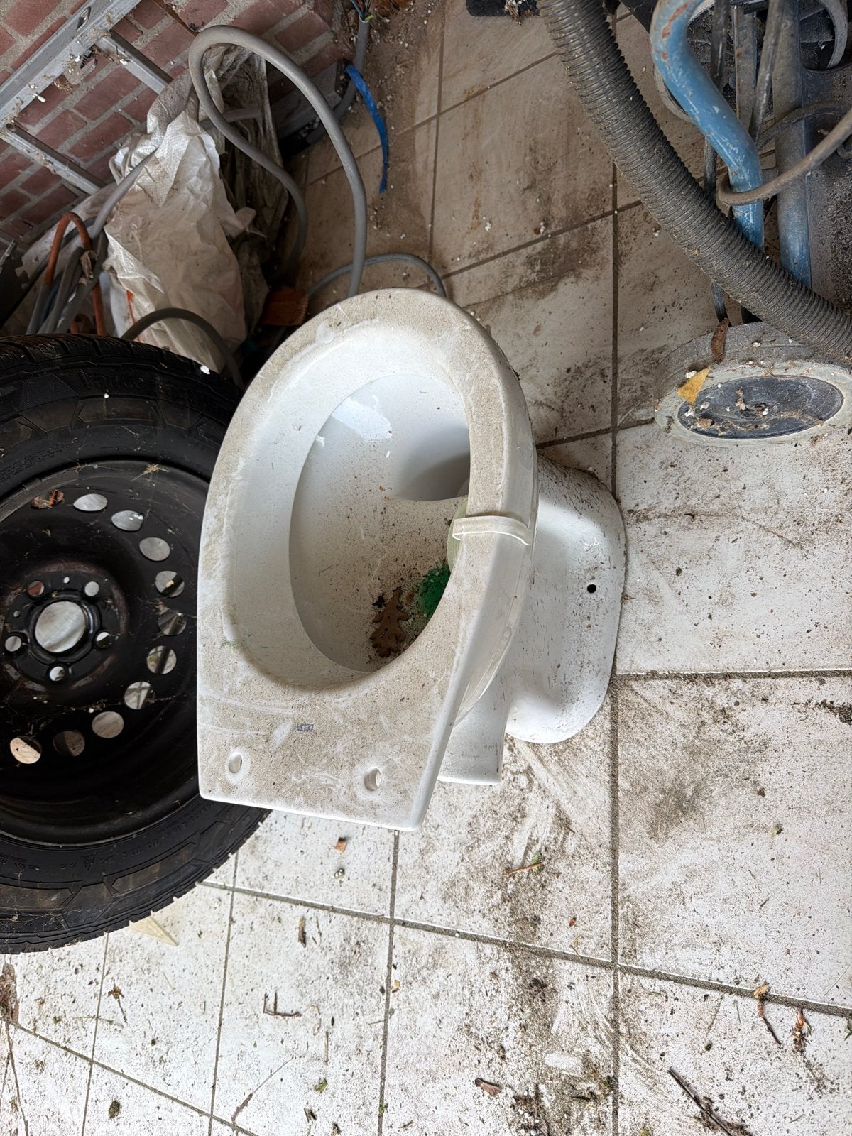 Gebruikt toiletpot, ideaal voor schuur of werkplaats, Ophalen, Gebruikt, Toilet