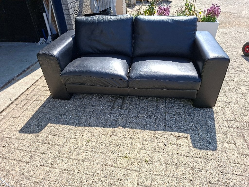 gave dikke rundleren robuuste bank dik leer, Ophalen, Gebruikt, 150 tot 200 cm, Leer