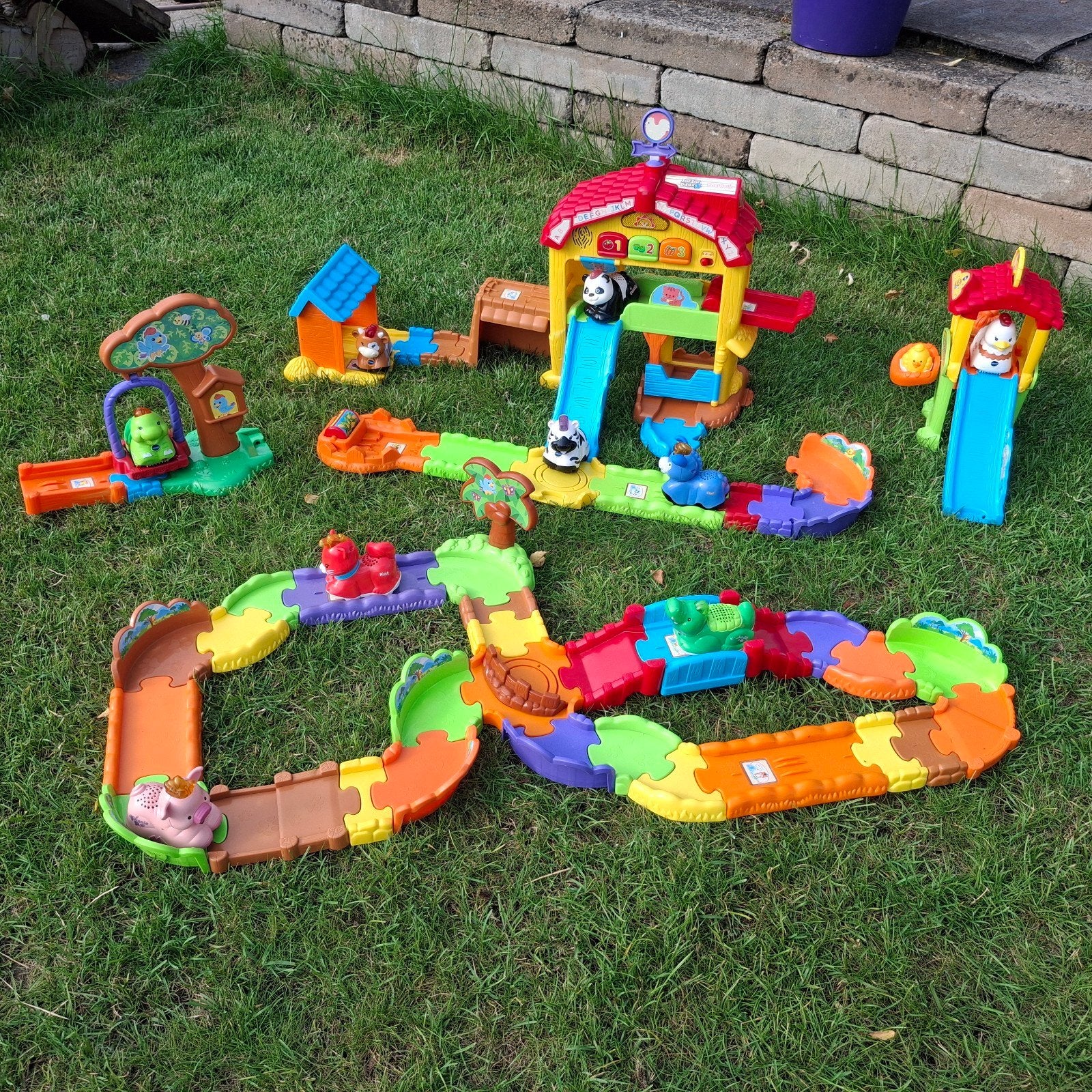 Vtech Zoef Zoef dieren Boerderij, avonturenbaan en meer, Ophalen of Verzenden, Zo goed als nieuw, 2 tot 4 jaar