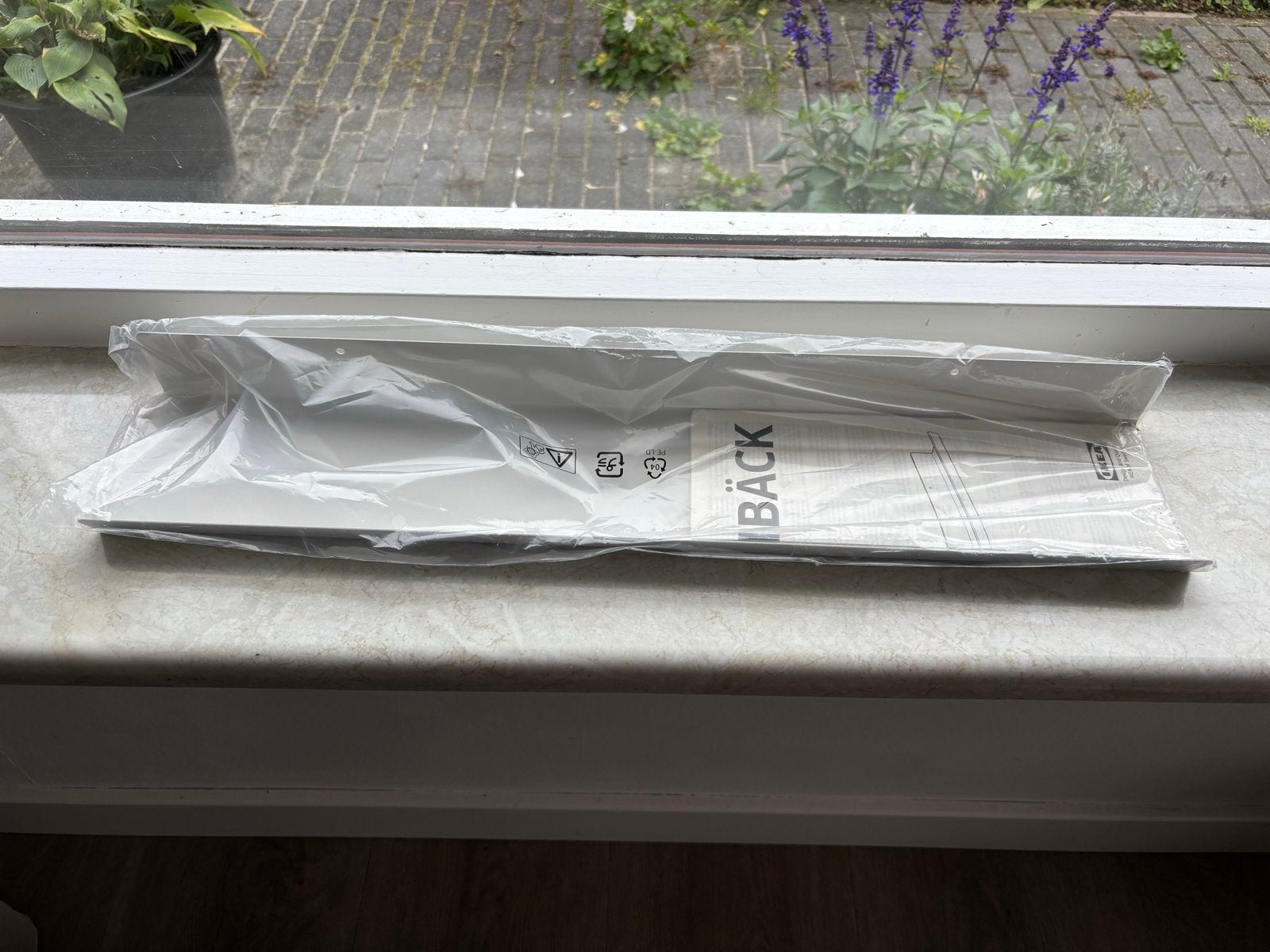 Nieuwe IKEA MALMBÄCK fotoplank 60 cm wit, Ophalen of Verzenden, Nieuw