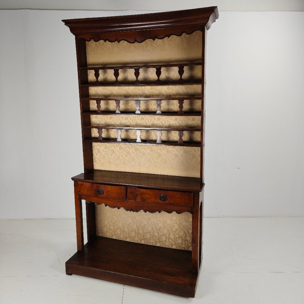 Engels Georgisch dressoir – Massief eiken, circa 1800, Antiek en Kunst, Antiek | Meubels | Kasten, Ophalen of Verzenden