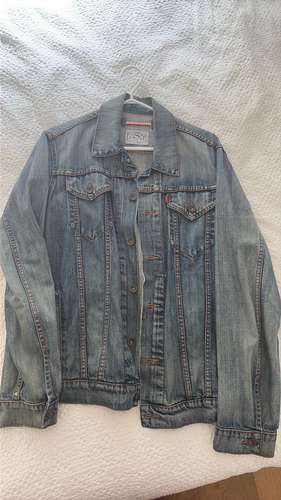 Levi’s Denim Jacket M, Kleding | Heren, Ophalen, Zo goed als nieuw, Maat 48/50 (M), Blauw