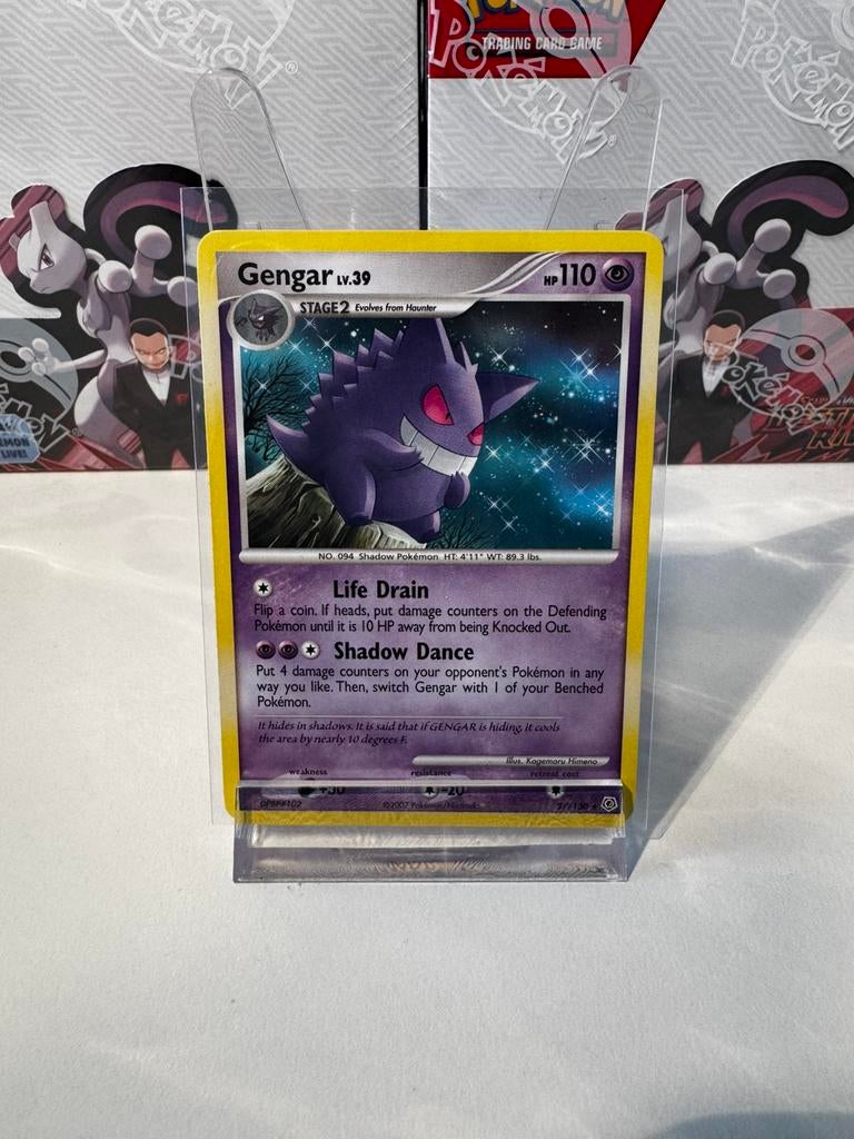 2007 POKEMON DIAMOND & PEARL GENGAR #27, Hobby en Vrije tijd, Verzamelkaartspellen | Pokémon, Nieuw, Losse kaart, Ophalen of Verzenden
