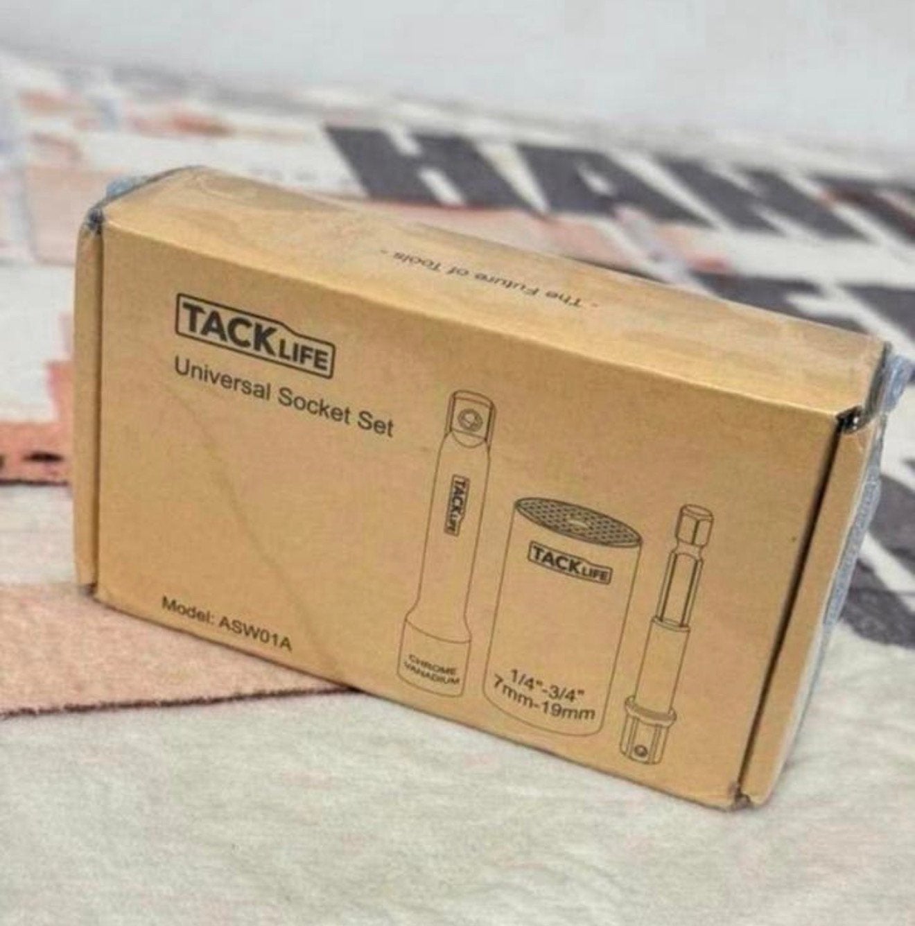 Tacklife - Universele Grip Dopsleutel 7-19mm dop opzetstuk, Nieuw, Ophalen of Verzenden, H, H