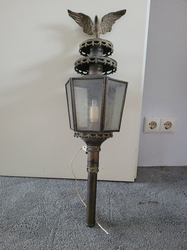 koetslantaarn, Ophalen