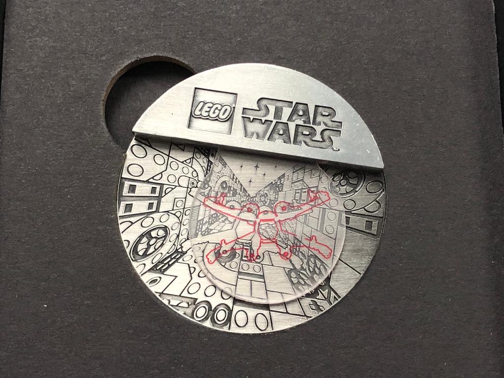 LEGO® 5008818 Battle of Yavin - Collectable Coin *Nieuw*, Lego, Nieuw, Ophalen of Verzenden, Complete set