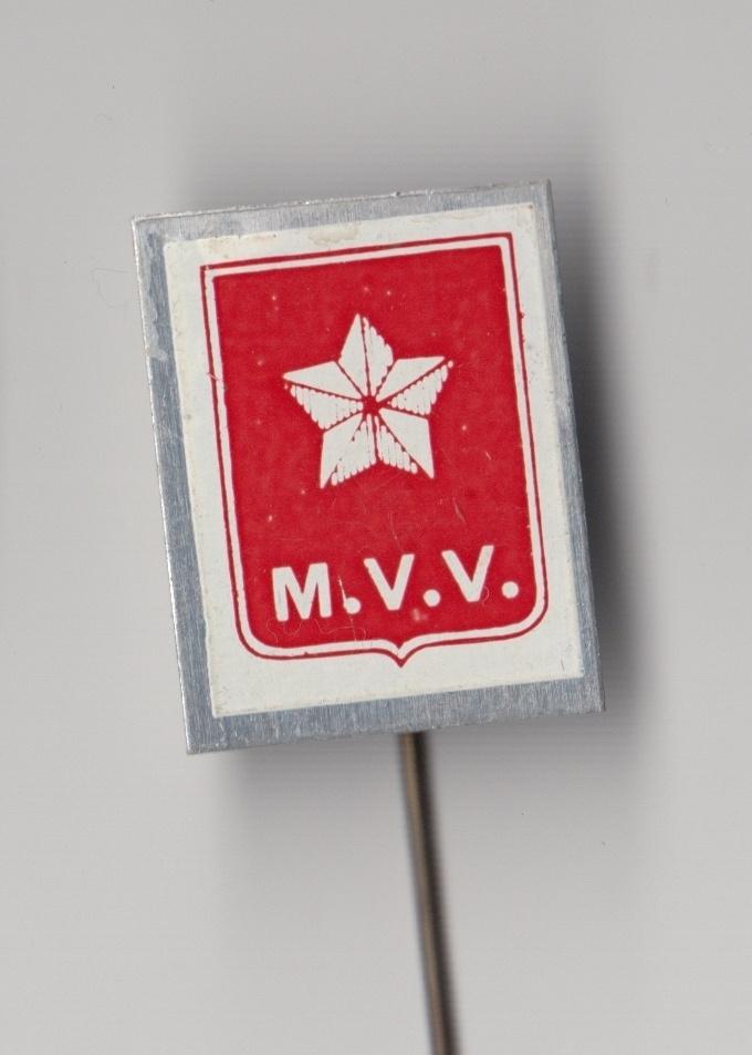 Voetbal MVV Maastricht speldje, Gebruikt, Niet vindbaar, Niet vindbaar, Speldje of Pin