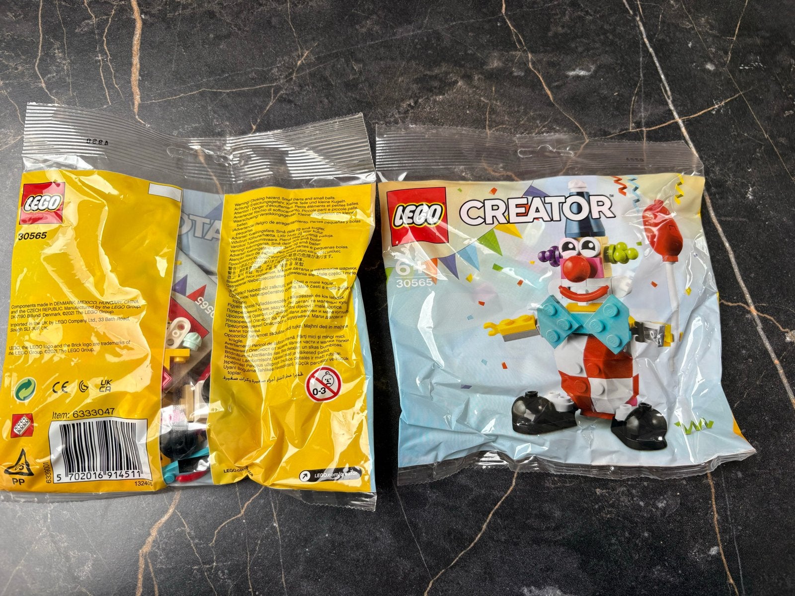 LEGO Creator 30565 Clown Polybag - Nieuw, Ophalen of Verzenden, Nieuw, Overige merken