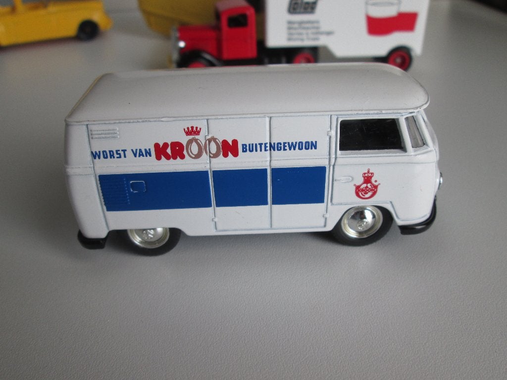 3x Lledo promotional VW bestel Kroon worst Colad T Ford 3M, Ophalen of Verzenden, Zo goed als nieuw, Bus of Vrachtwagen, Overige merken