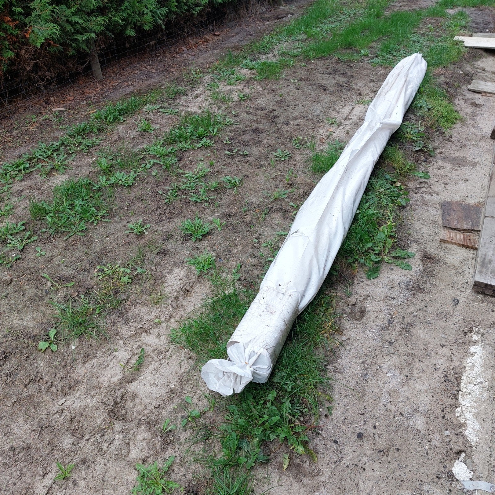 Nieuwe PVC HWA buis Ø80mm x 4m wit, Ophalen, Nieuw