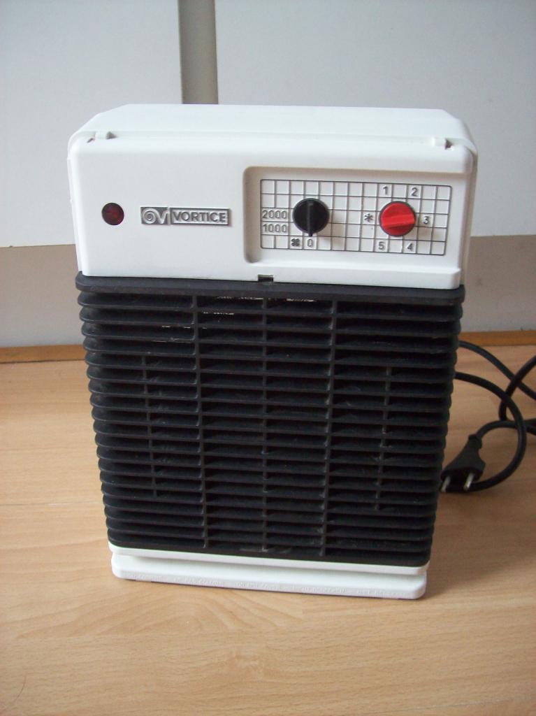 Vortice Caldosi Mini draagbare elektrische ventilatorkachel, Huis en Inrichting, Kachels, Gebruikt, Overige soorten, Elektrisch