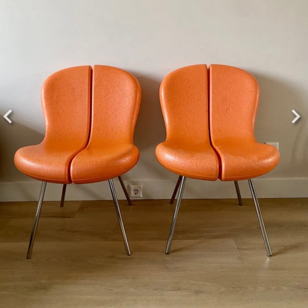 SNAP Chair Oranje Karim Rachid, Ophalen, 82 cm, Oranje, Van de kunstenaar zelf
