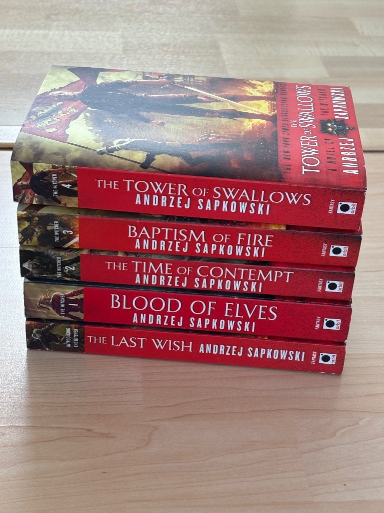 The Witcher Boeken Serie, Boeken, Ophalen, Zo goed als nieuw, Andrzej Sapkowski