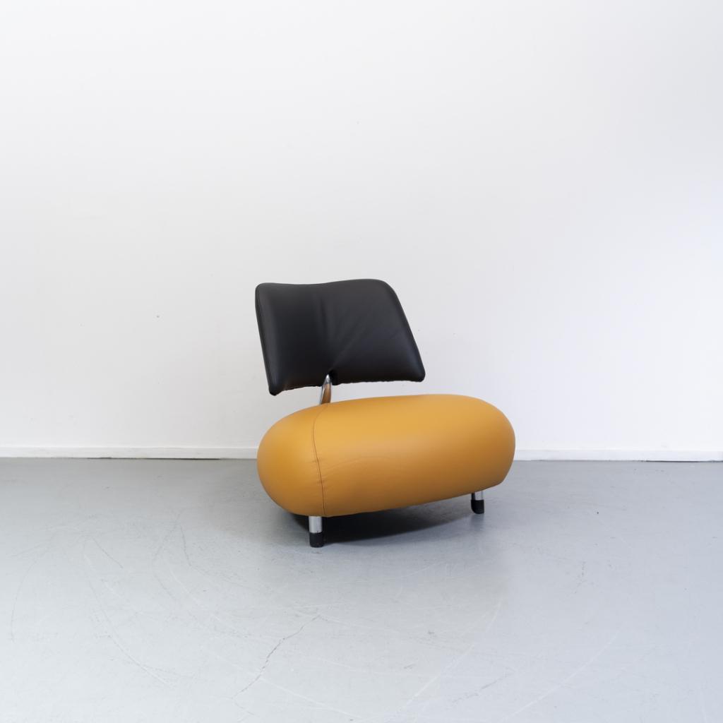 Leolux Pallone maïsgeel - zwart (bijpassende Leolux Kikko)