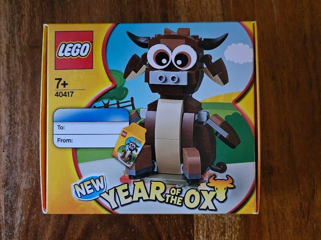 Te koop aangeboden: Lego 40417 Jaar van de Os, Overige thema's, Nieuw, Ophalen of Verzenden, Complete set