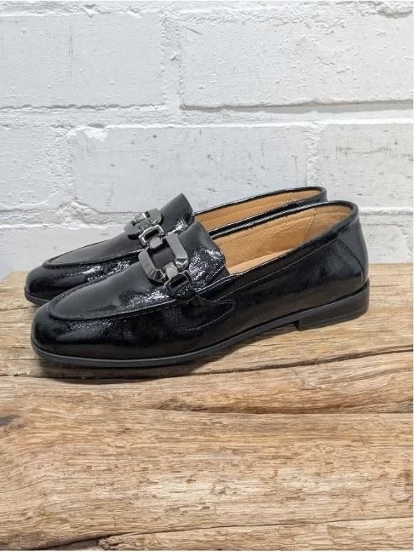 Piedi Nudi - Lakleren loafers maat 41 - Nieuw €160, Kleding | Dames, Schoenen, Verzenden, Zwart, Nieuw, Piedi Nudi