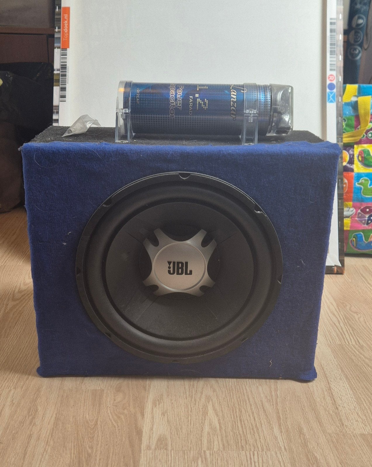 woofer auto boombox jbl, Auto diversen, Ophalen, Gebruikt