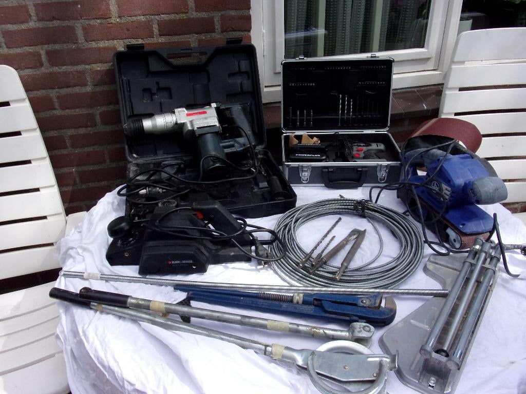 Te koop elektrisch gereedschappen, Doe-het-zelf en Verbouw, Gereedschap | Machine-onderdelen en Toebehoren, Ophalen, Zo goed als nieuw