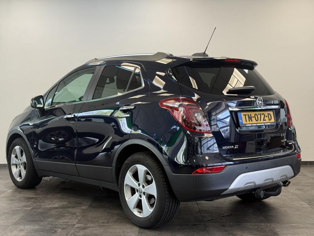 Opel Mokka X 1.4 Turbo Innovation Navi Stoel+stuurverwarming, Auto's, Opel, Gebruikt, Blauw, Leder, 1364 cc