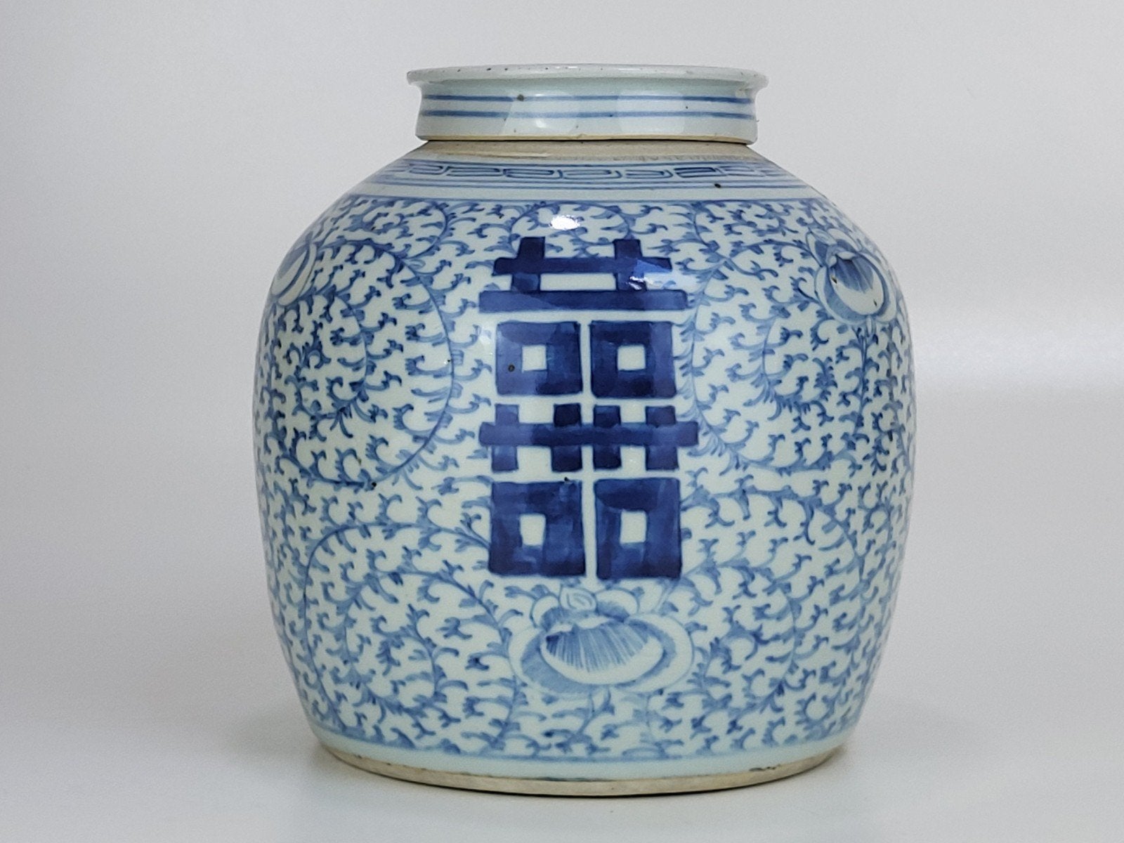 Antieke Chinese porseleinen pot (19e eeuw), Ophalen of Verzenden