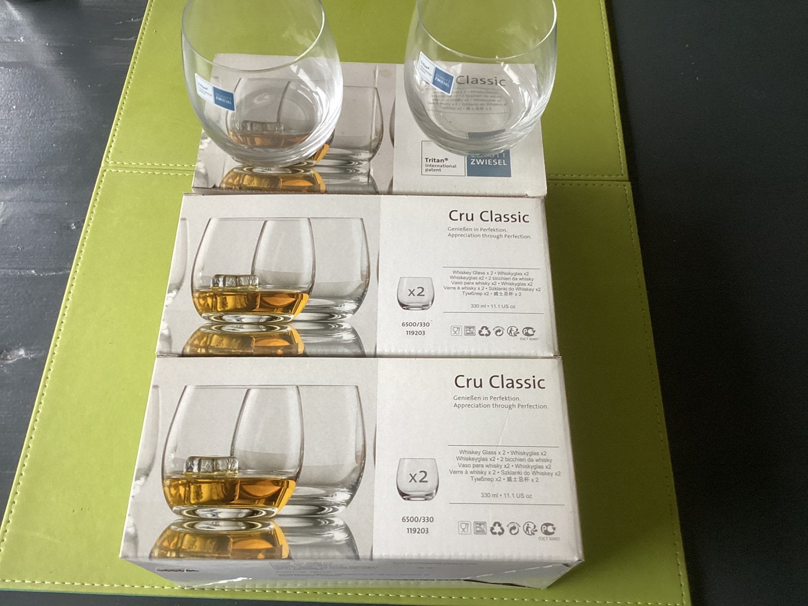 Whiskyglazen, merk Schott Zwiesel, nieuw. kristal., Huis en Inrichting, Glas of Glazen, Overige merken, Nieuw, Ophalen of Verzenden